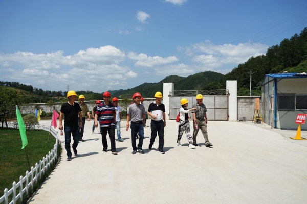 縉云縣開展“護航G20?平安奪金鼎”施工安全現場觀摩會